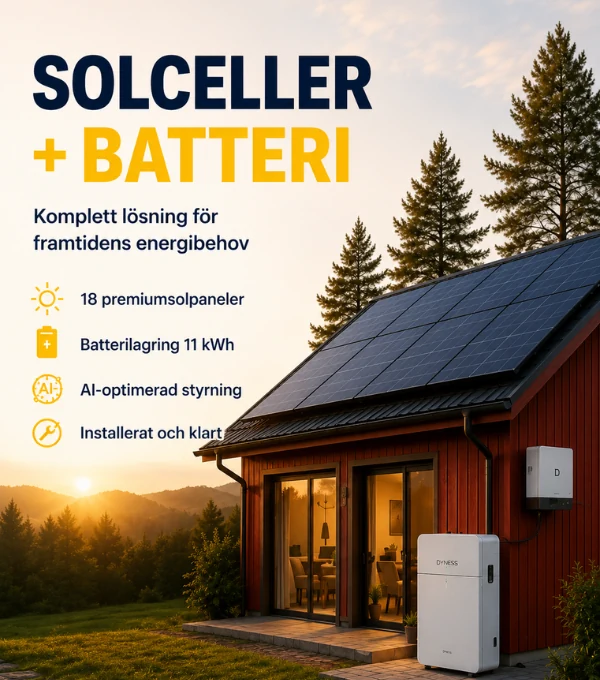 Solcellsanläggning på hus – 600x680px